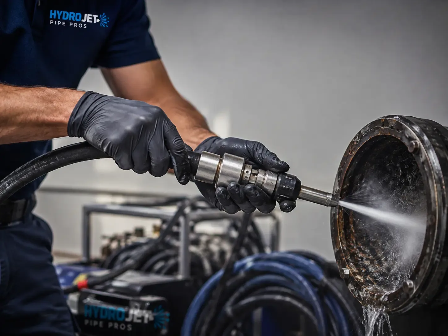 Hydro Jet Pipe Descaling in Rio Grande City, TX